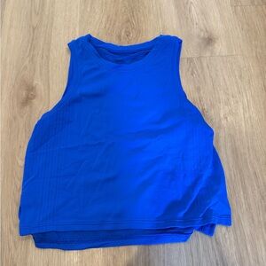 Women's Blue Sleeveless Lululemon Top